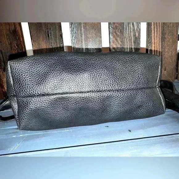 BCBG Paris Black Pebbled Bag - Picture 4 of 6